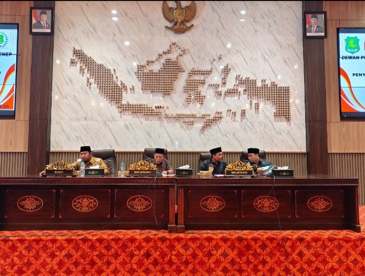 Pemkab Sumenep Sampaikan Nota Keuangan RAPBD 2026, Fokus Penguatan SDM dan Daya Saing