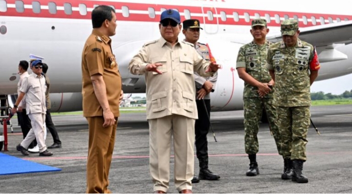 Presiden Prabowo Tiba di Jawa Tengah untuk Meresmikan RS Kardiologi Emirates–Indonesia