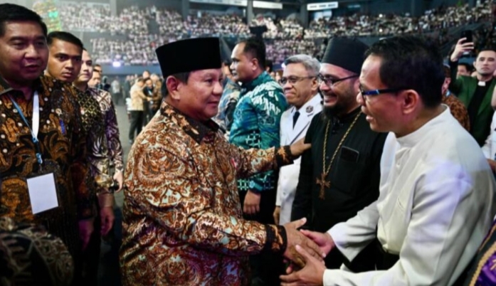 Presiden Prabowo: Natal Nasional Bukti Nyata Persatuan Bangsa