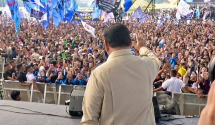400 Ribu Buruh Padati Monas, Presiden Prabowo di Hari Buruh: Saya Tak Akan Gentar Bela Rakyat
