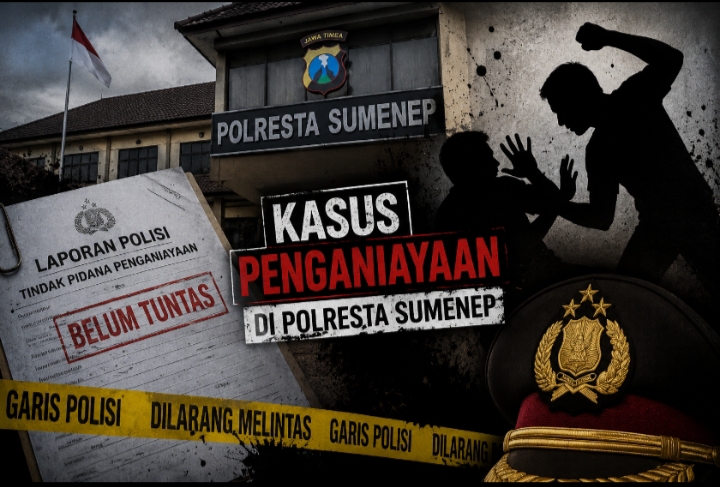 Nyaris Satu Tahun Tanpa Kepastian, Korban Penganiayaan Menanti Keadilan di Polresta Sumenep